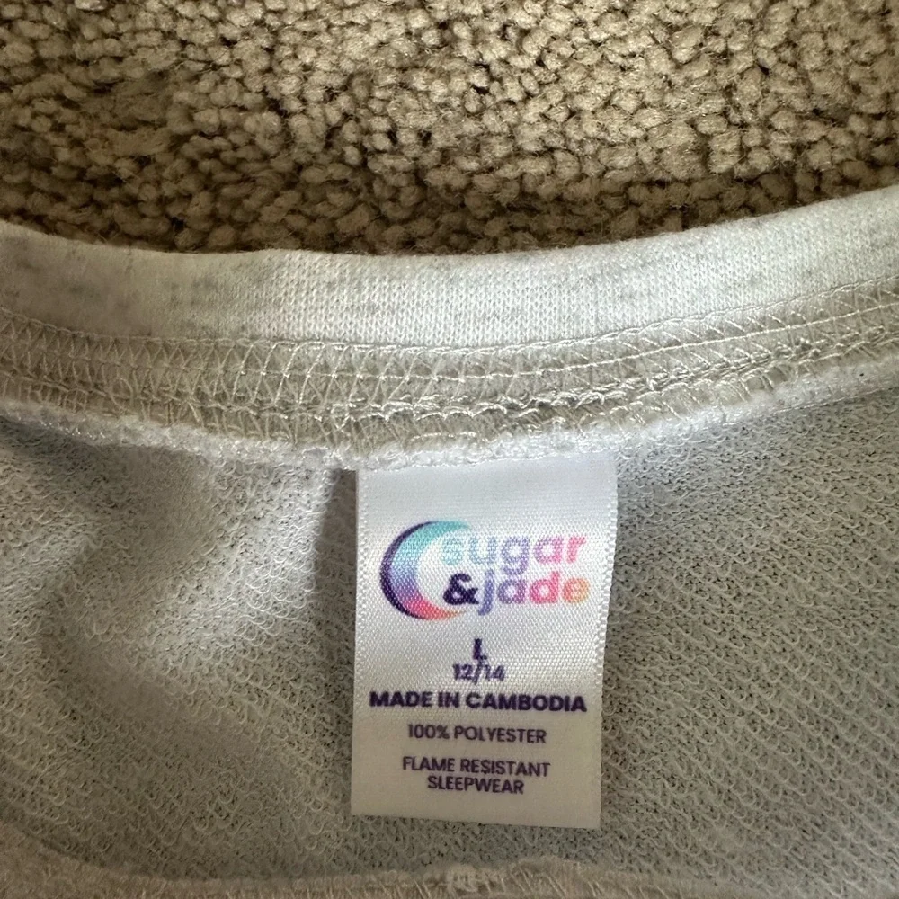 Girls Sugar & Jade pajama top yl 12/14